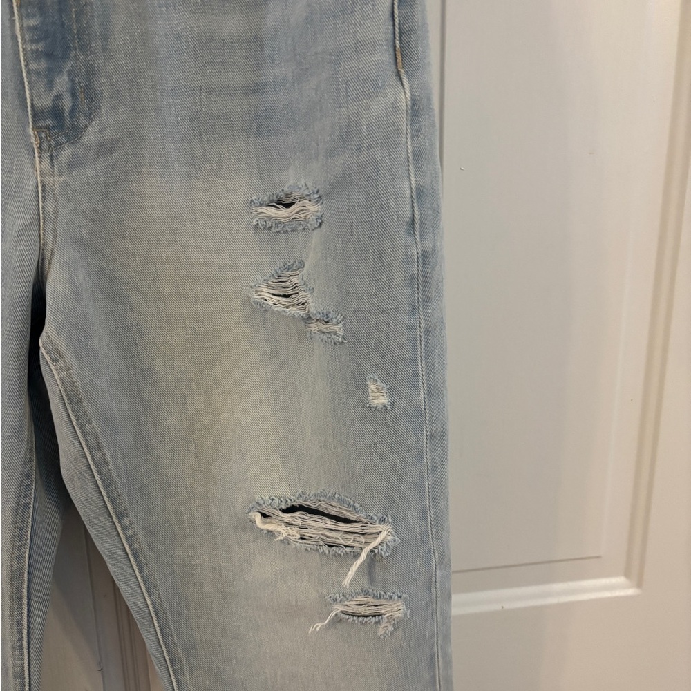 Flying Monkey Light Blue ‘In A Daze’ Jeans size 29 Boyfriend distressed NWT - Picture 4 of 5
